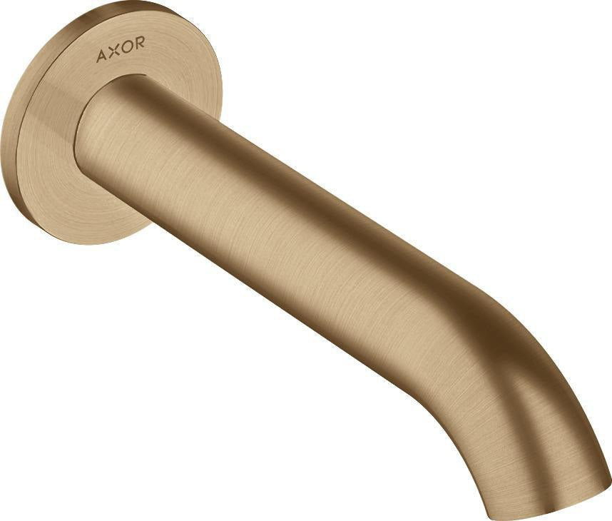 AXOR Uno Wanneneinlauf gebogen in Chrom – Wandmontage, 178 mm Ausladung, DN20