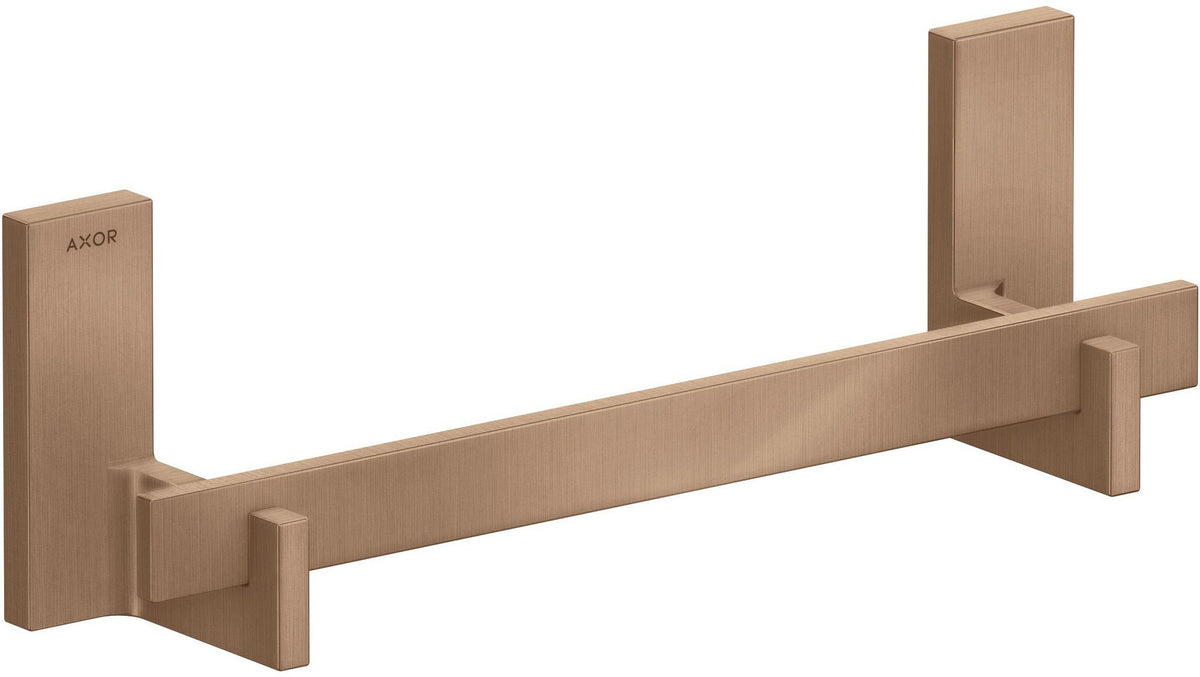 AXOR Universal Haltestange 340 mm in polished gold optic – Wandmontage, Metall, verdeckte Befestigung
