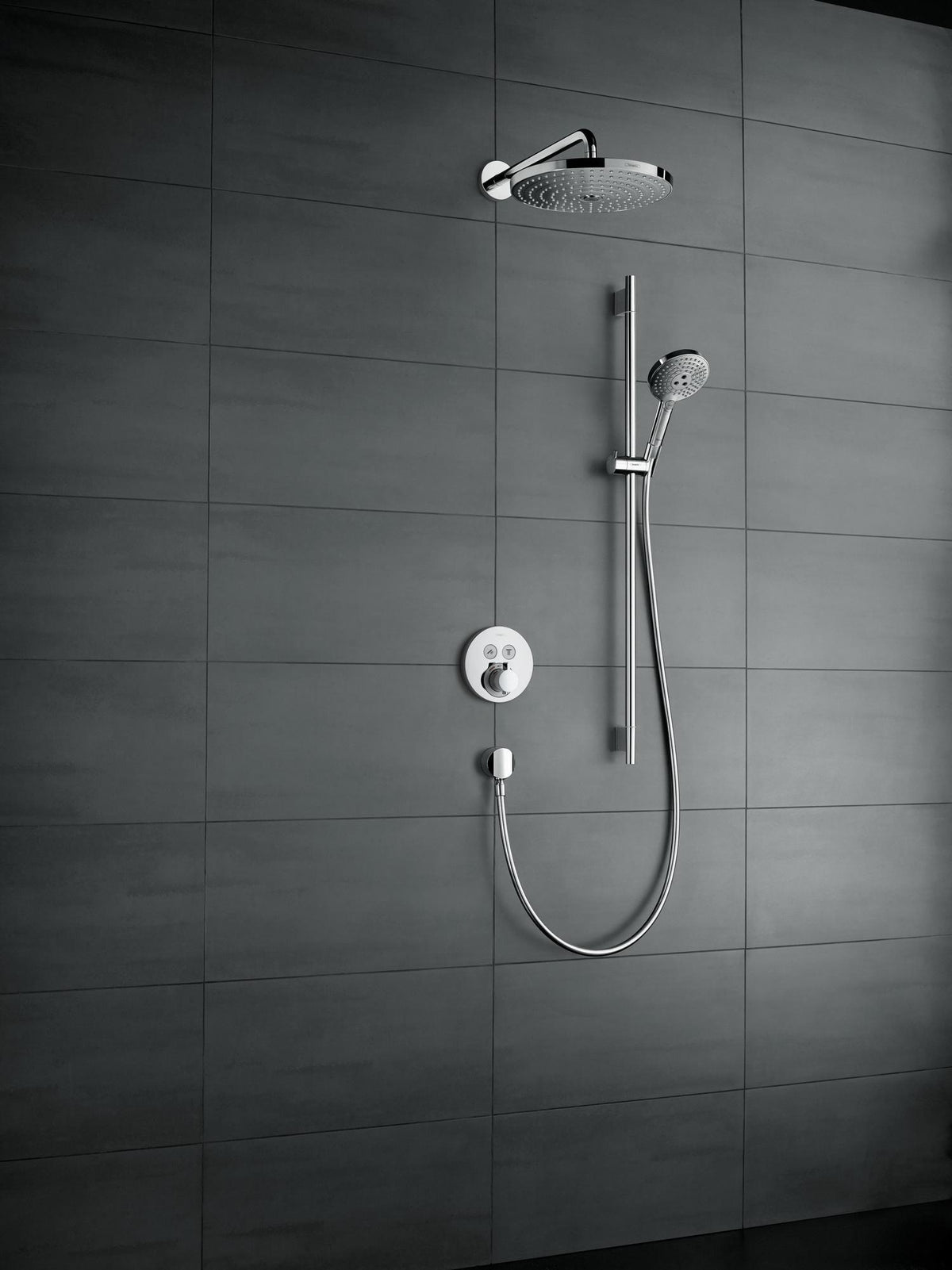 Hansgrohe Raindance Select S 300 Kopfbrause 2jet DN15 mit 390 mm Brausearm, chrom