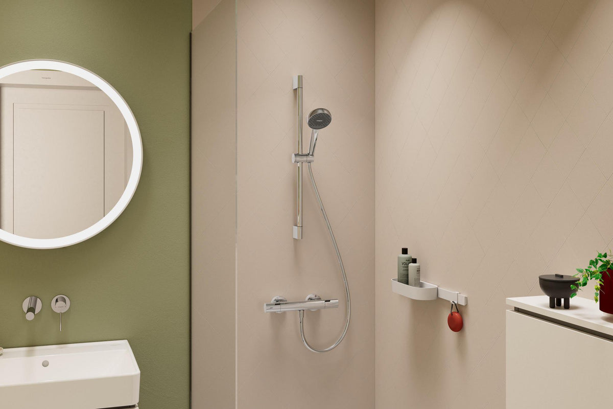 HANSGROHE Activera S 95 Brauseset mit Brausestange Typ 65 Chrom – 1Jet EcoSmart