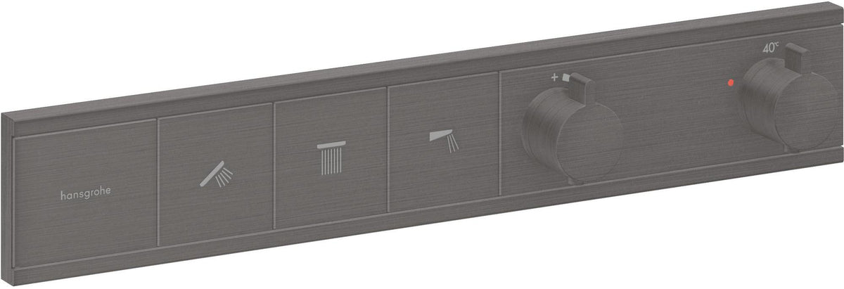 HANSGROHE RainSelect Thermostat Unterputz Fertigset für 3 Verbraucher, verchromt