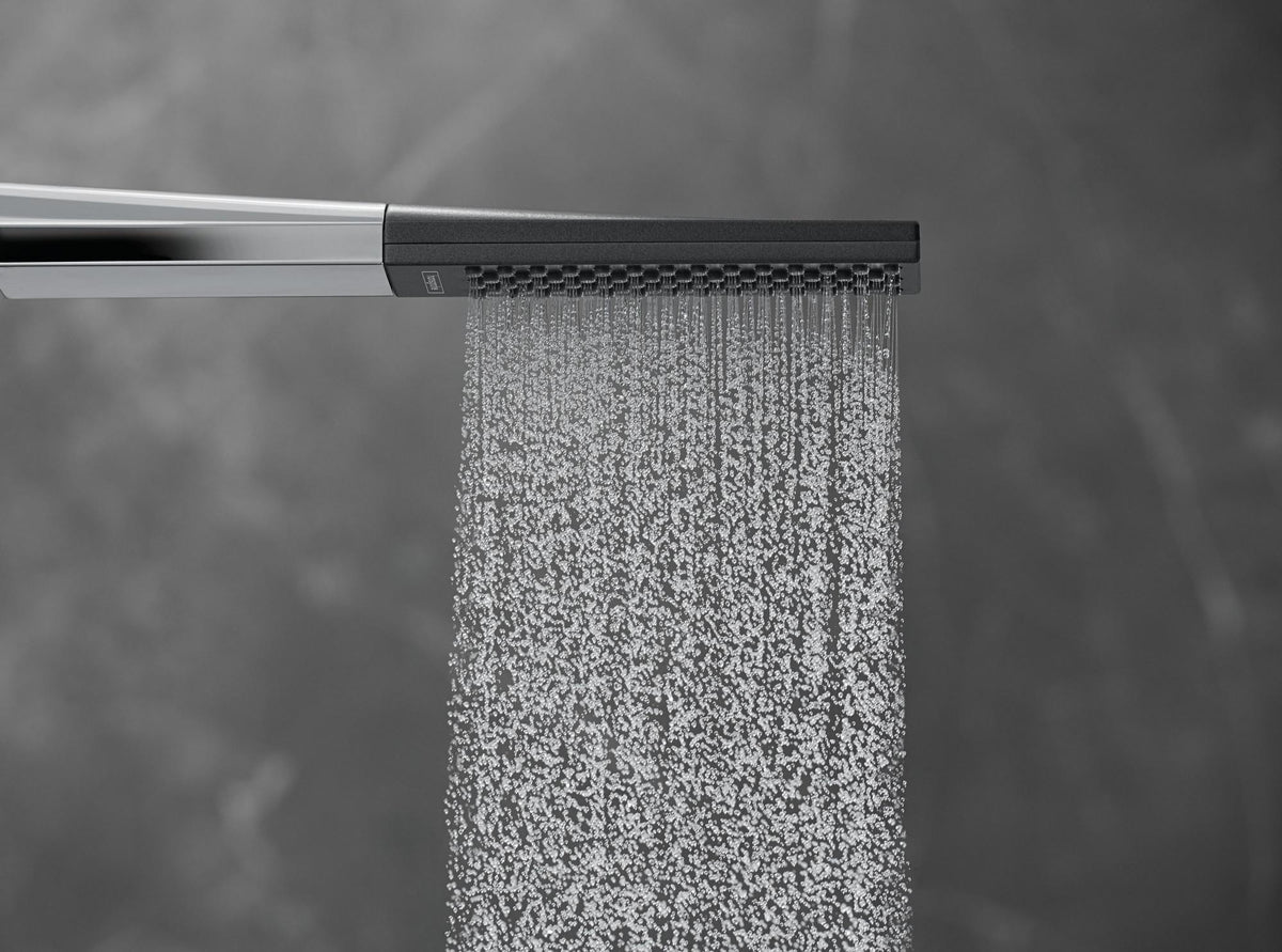 Hansgrohe Rainfinity Handbrause 1jet chrom – PowderRain Strahl, 100 mm, QuickClean