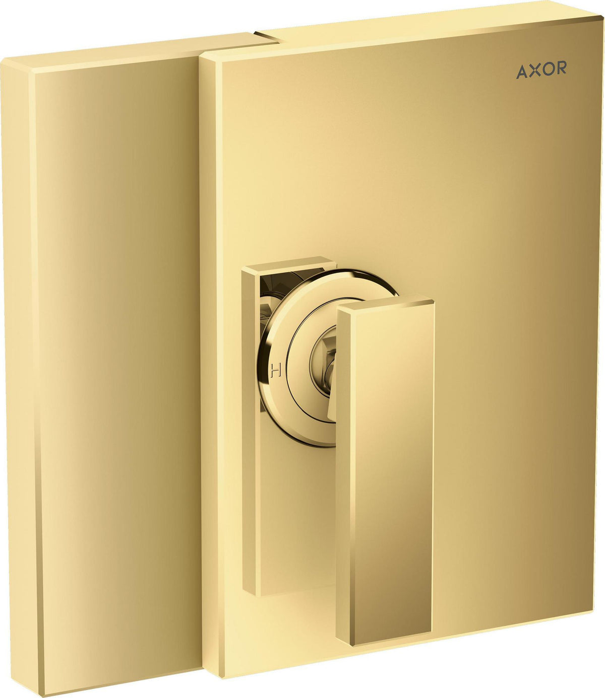 AXOR Edge Fertigmontageset Unterputz Brausenmischer Chrom – Thermostatisch, 1 Verbraucher