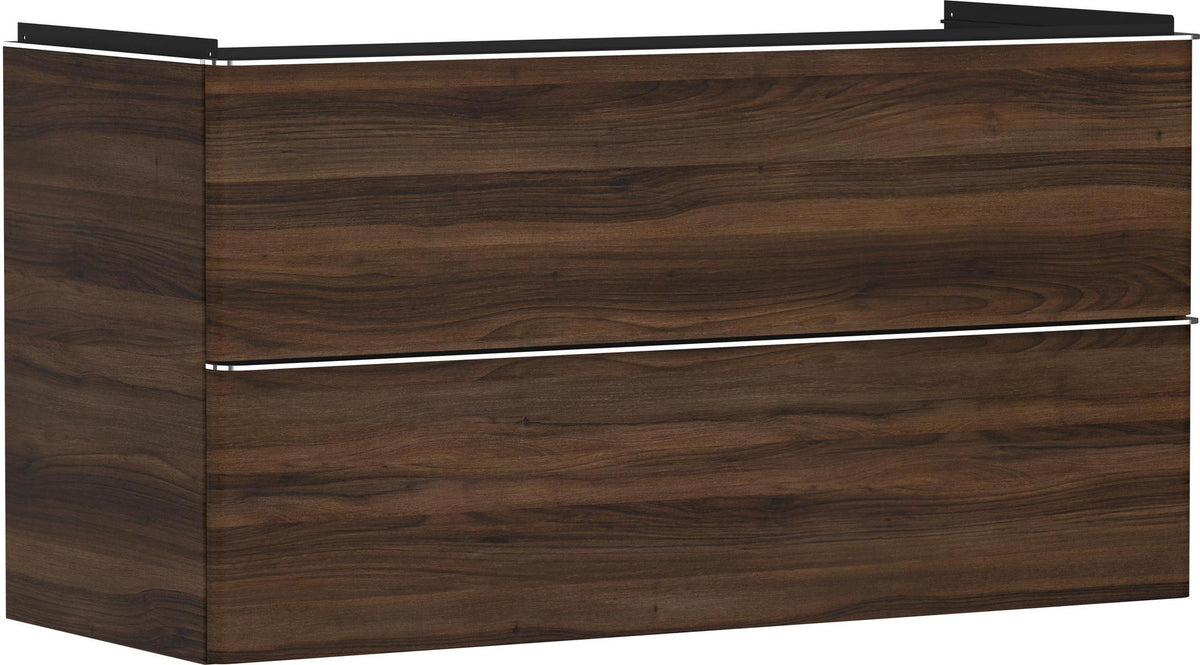 HANSGROHE Xelu Q Waschtischunterschrank 1180 mm weiß hochglanz mit 2 Schubkästen und SoftClose