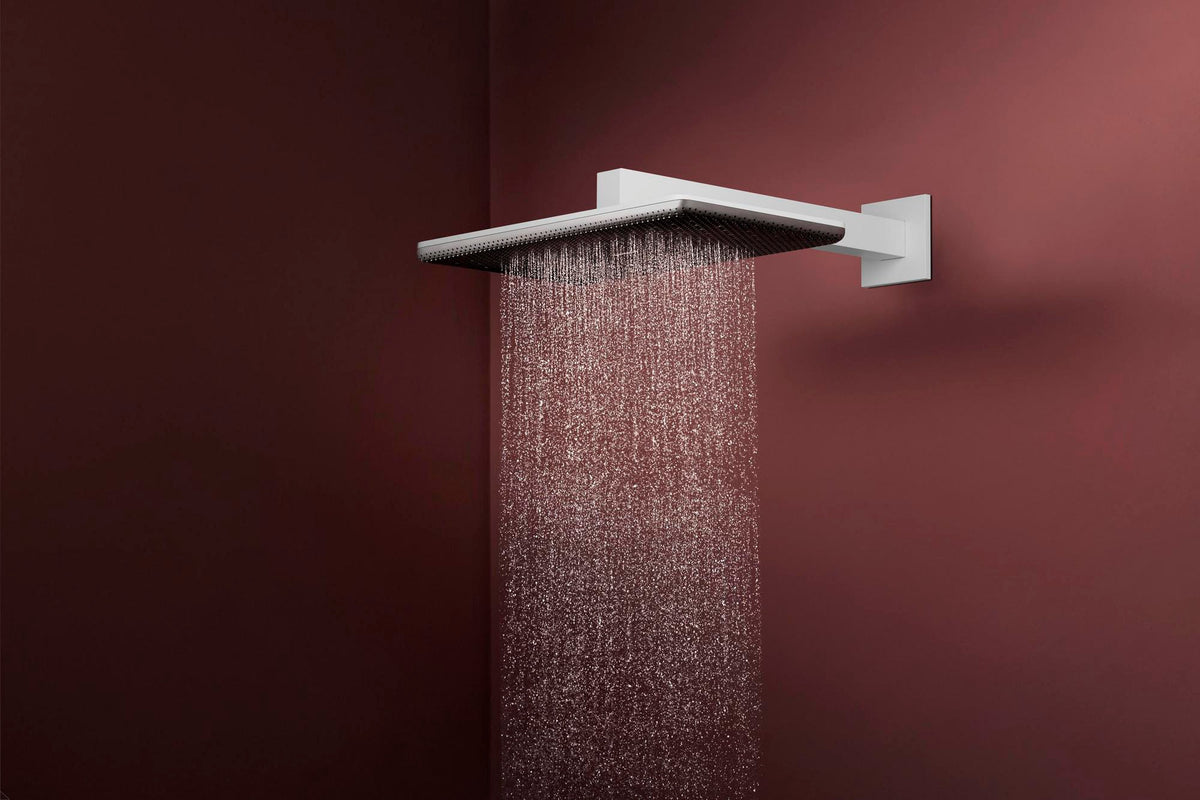 HANSGROHE Kopfbrause Raindance Alive Q 210/340 1jet – Rechteckig, RainAir & PowderRain, Schwarz