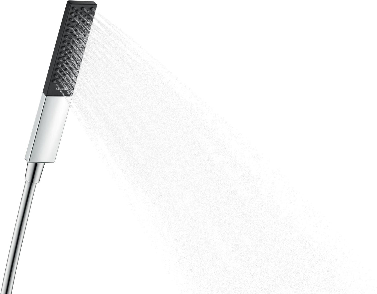 Hansgrohe Rainfinity Handbrause 1jet chrom – PowderRain Strahl, 100 mm, QuickClean