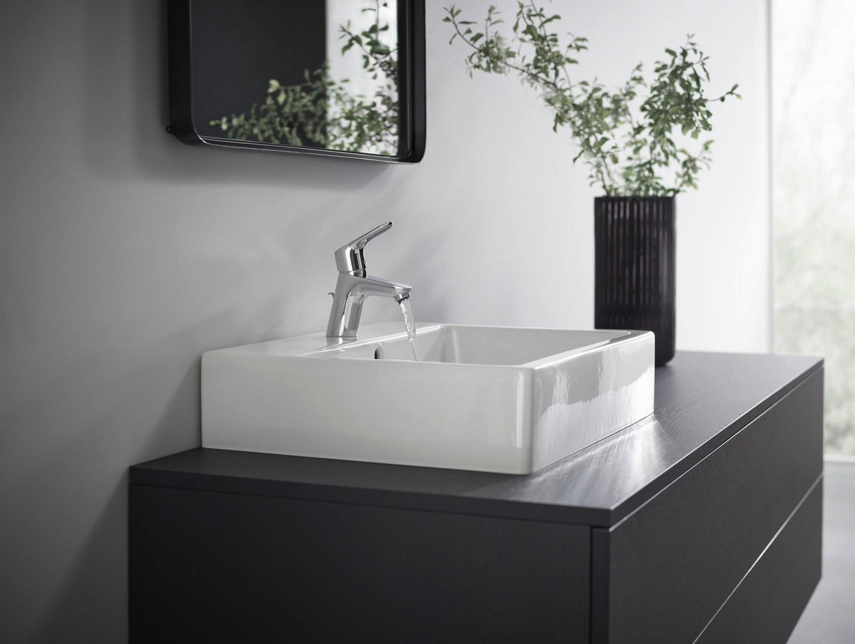 HANSGROHE Focus Einhebel-Waschtischmischer DN15 für offene Heißwasserbereiter, chrom