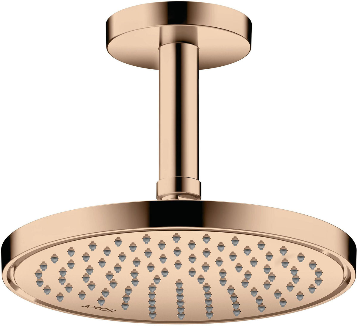 AXOR Deckenanschluss ShowerSolutions 100 mm Chrom – Für Duschkopf, Messing