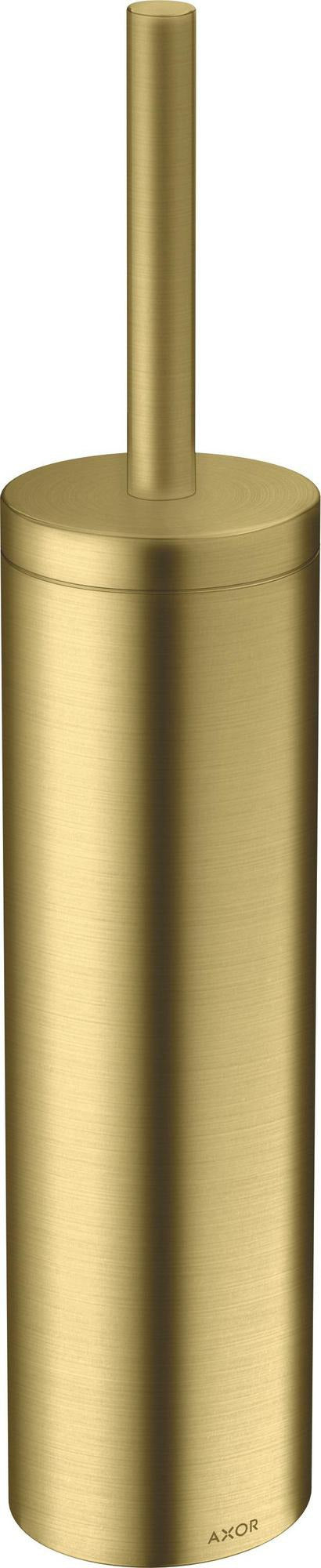 AXOR Universal Circular Toilettenbürstenhalter Wandmontage mattweiß – Metall, mit Deckel