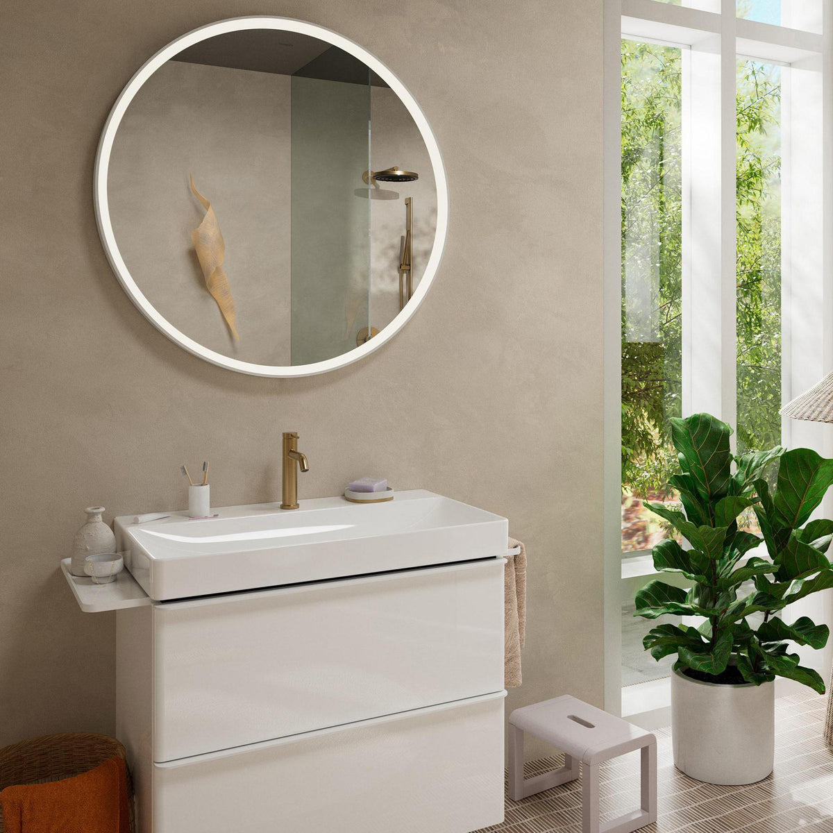 HANSGROHE Tecturis S Einhebel-Waschtischmischer ComfortZone 110 CoolStart chrom
