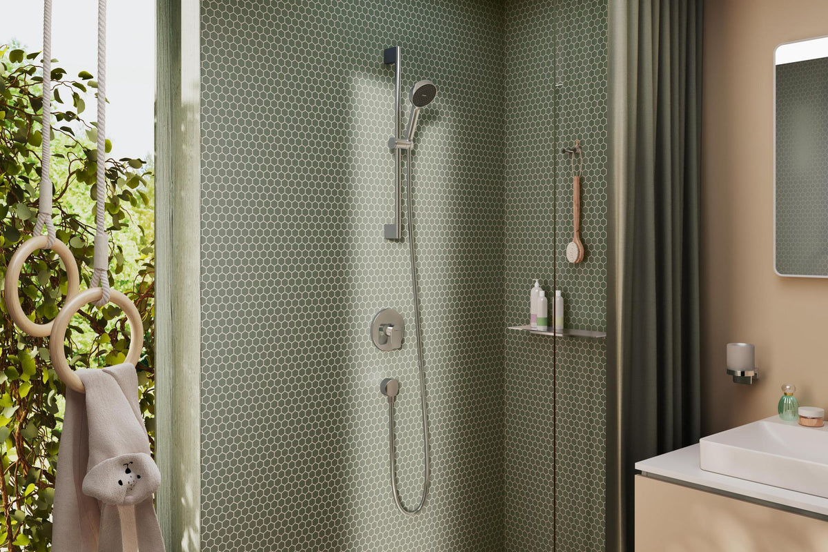 Hansgrohe Activera Select S 95 2jet EcoSmart Brauseset mit Brausestange Typ 65 chrom