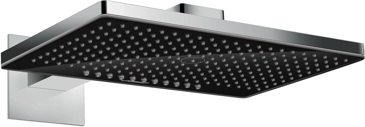 HANSGROHE Rainmaker Select 460 Kopfbrause 2 Strahlarten schwarz/chrom quadratisch