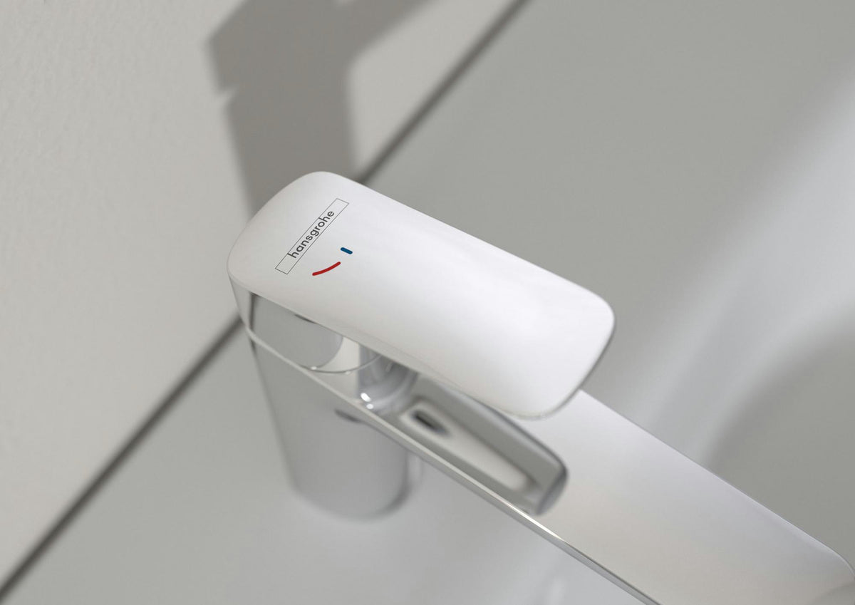 HANSGROHE HG Einhebel-Waschtischmischer 110 LOGIS CoolStart mit Ablaufgarnitur, chrom