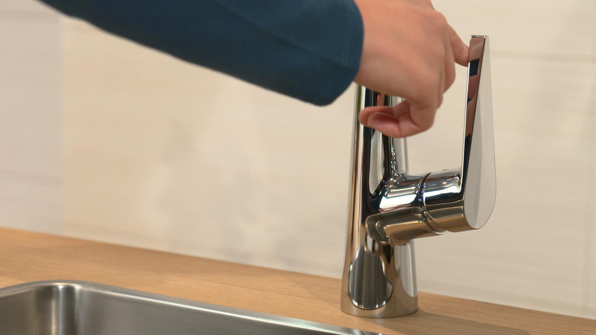 HANSGROHE Talis S Einhebel-Spültischmischer 260 mm ComfortZone mit einstellbarem Schwenkbereich