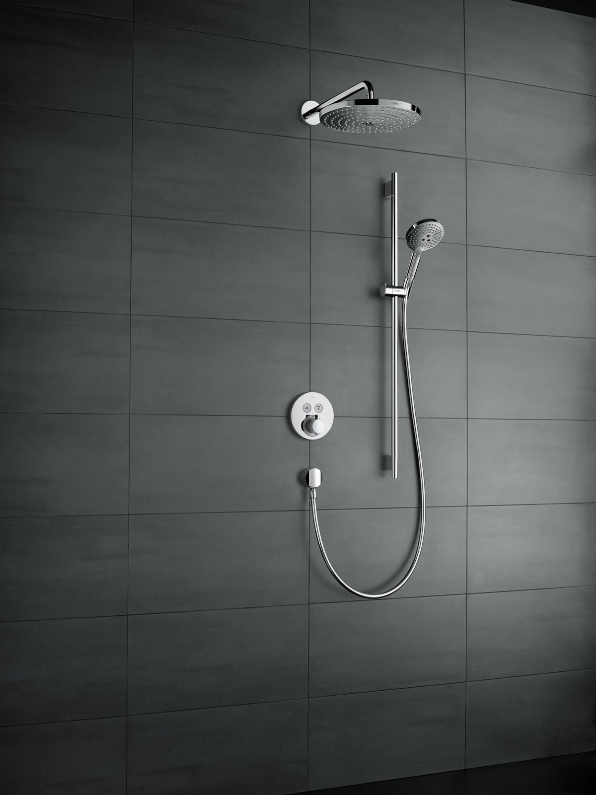 Hansgrohe Raindance Select S 300 Kopfbrause 2jet DN15 mit 390 mm Brausearm, chrom