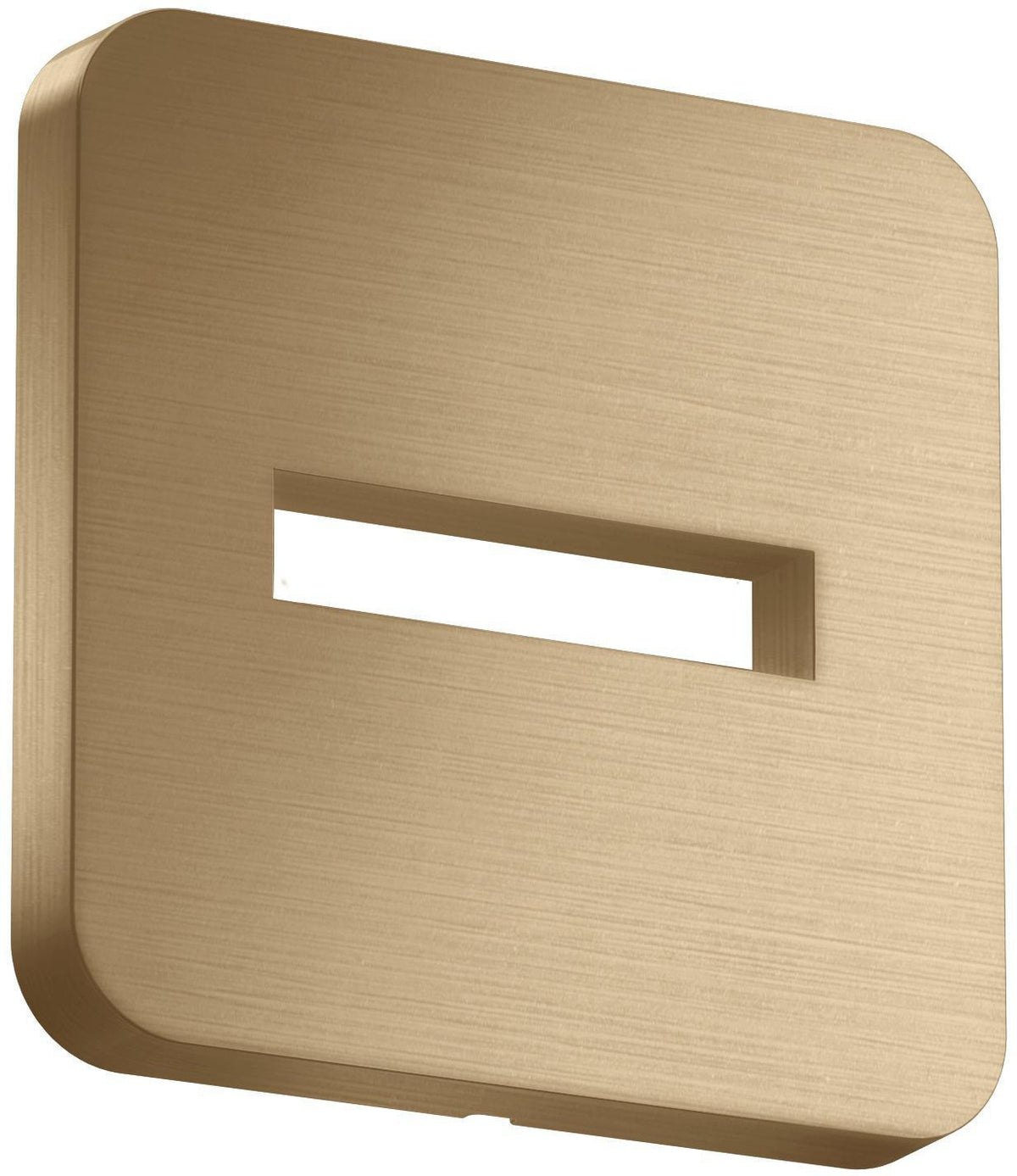 AXOR Rosette softsquare für ShowerSolution Duschsysteme in Chrom – Hansgrohe Ersatzteil