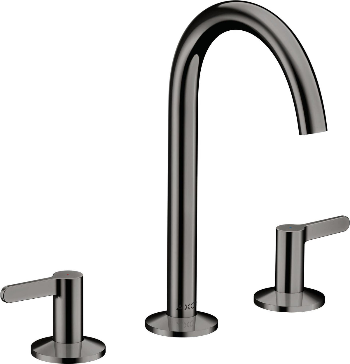 AXOR ONE 3-Loch-Waschtischarmatur 170 mit Push-Open Ablaufgarnitur Chrom