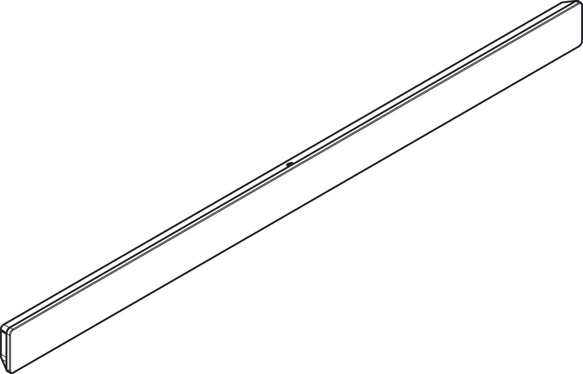 Hansgrohe WallStoris Wandleiste 500 mm mattschwarz – flexibel montierbare Deko- und Befestigungsleiste