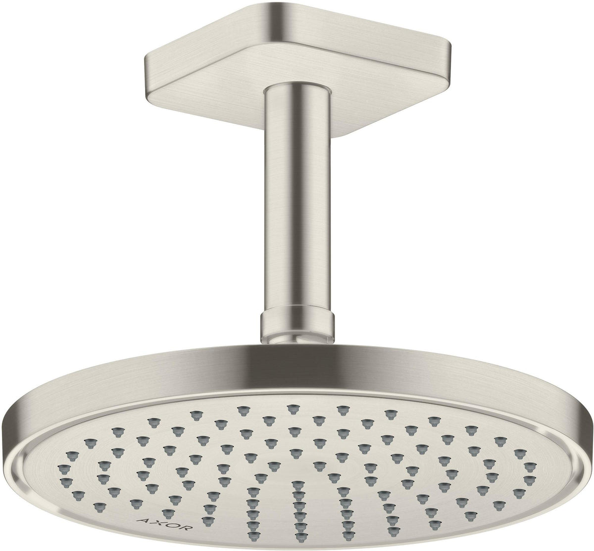 AXOR Kopfbrause 220 1jet EcoSmart Chrom – 220 mm Rain-Duschkopf für Wand- und Deckenmontage
