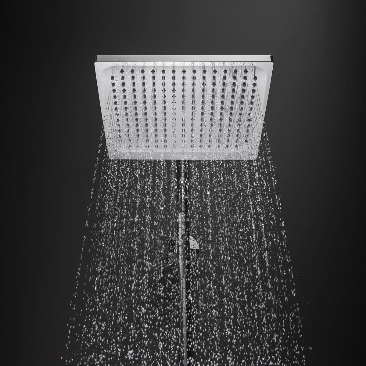 HANSGROHE Showerpipe CROMETTA E 240 Chrom mit Thermostat Ecostat 1001 CL – Duschsystem