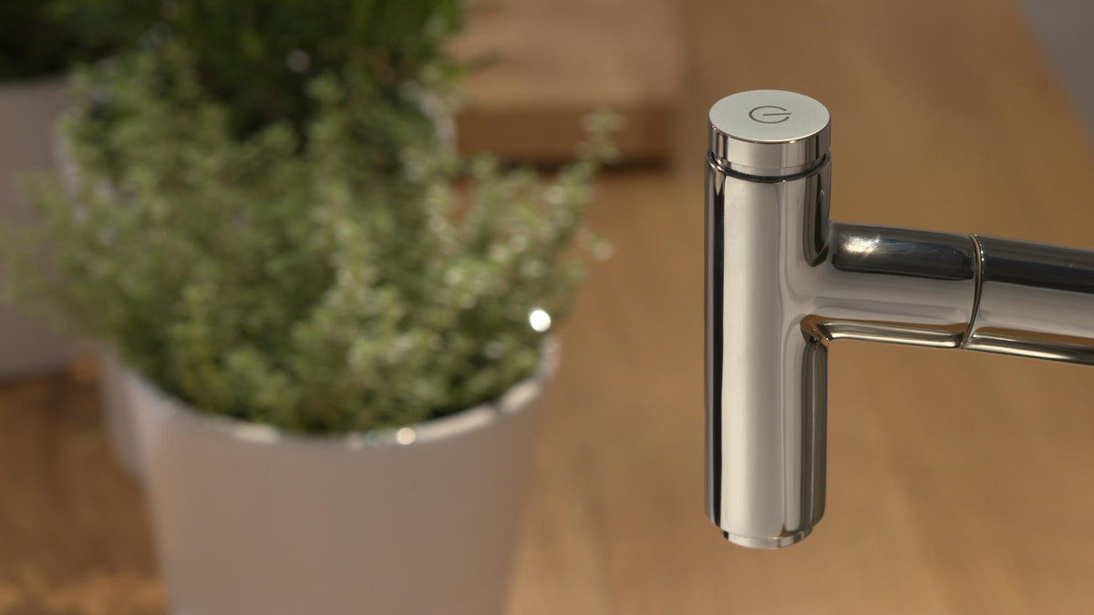HANSGROHE Metris M71 Einhebel-Küchenmischer DN 15 mit Ausziehbrause, ComfortZone 320, Chrom