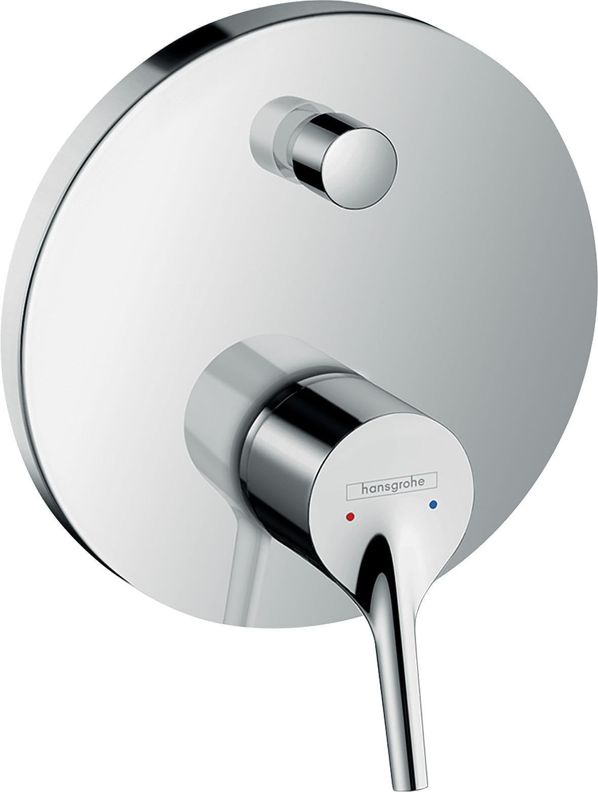 HANSGROHE Talis S Einhebel-Wannenmischer Unterputz Chrom – 2 Verbraucher, 29 l/min