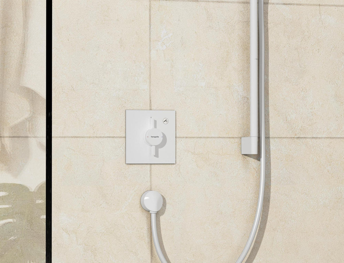HANSGROHE DuoTurn E Unterputz-Mischer 1 Verbraucher chrom – Thermostatische Temperaturregelung