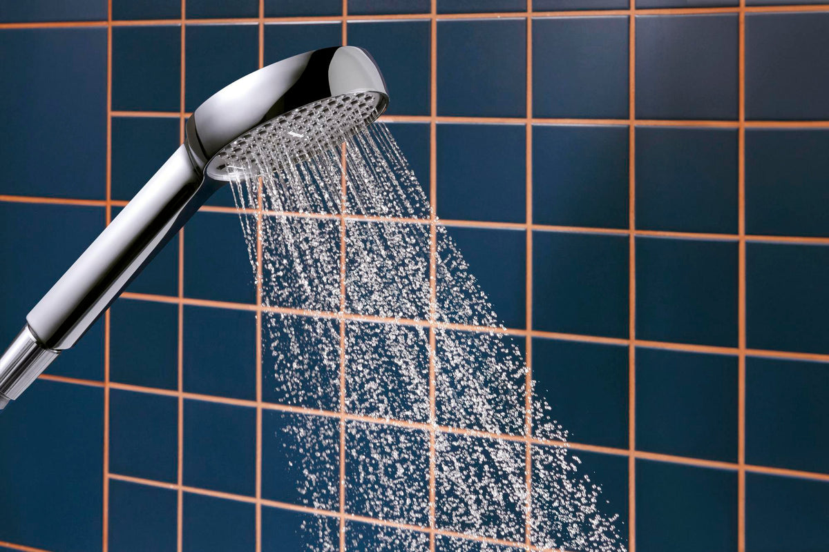 HANSGROHE Activera Select S 95 2jet EcoSmart Handbrause – Chrom, 2 Strahlarten, Select-Taste