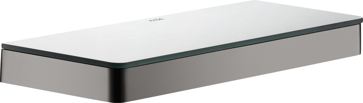 AXOR Universal Softsquare Ablage 300 mm Wandmontage verchromt mit Sicherheitsglas