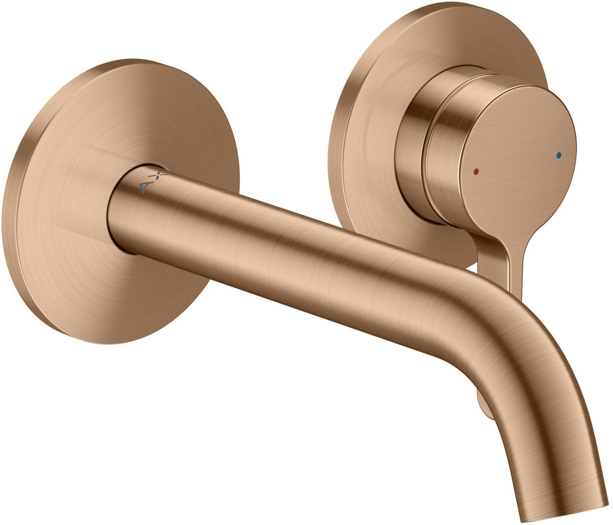 AXOR One Einhebel-Waschtischmischer Unterputz 160 mm mit Hebelgriff von Hansgrohe – verchromt