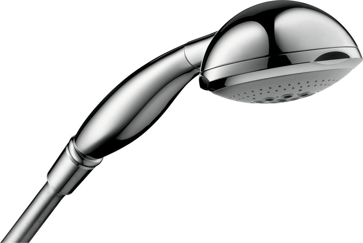 AXOR Terrano Handbrause chrom/gold optic – selbstreinigend, für Durchlauferhitzer