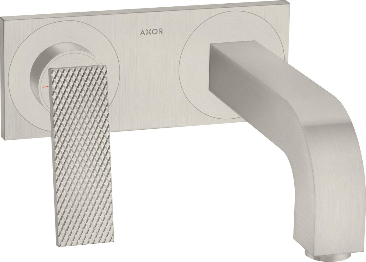 AXOR CITTERIO Fertigmontageset Waschtischmischer Unterputz mit Hebelgriff Chrom 220 mm