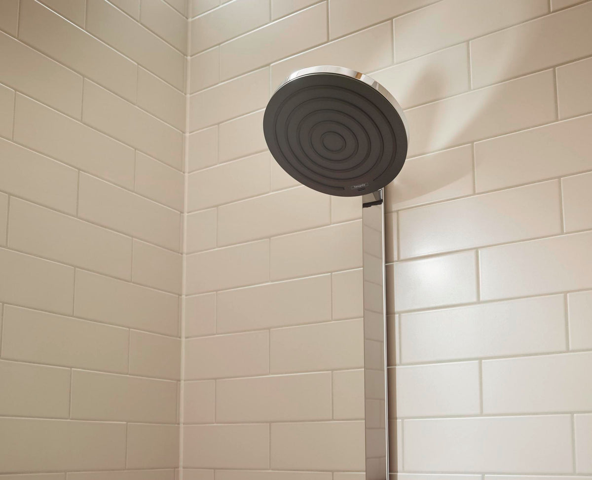 HANSGROHE Showerpipe Pulsify 260 2jet mit Brausethermostat – Chrom, PowderRain & CoolContact