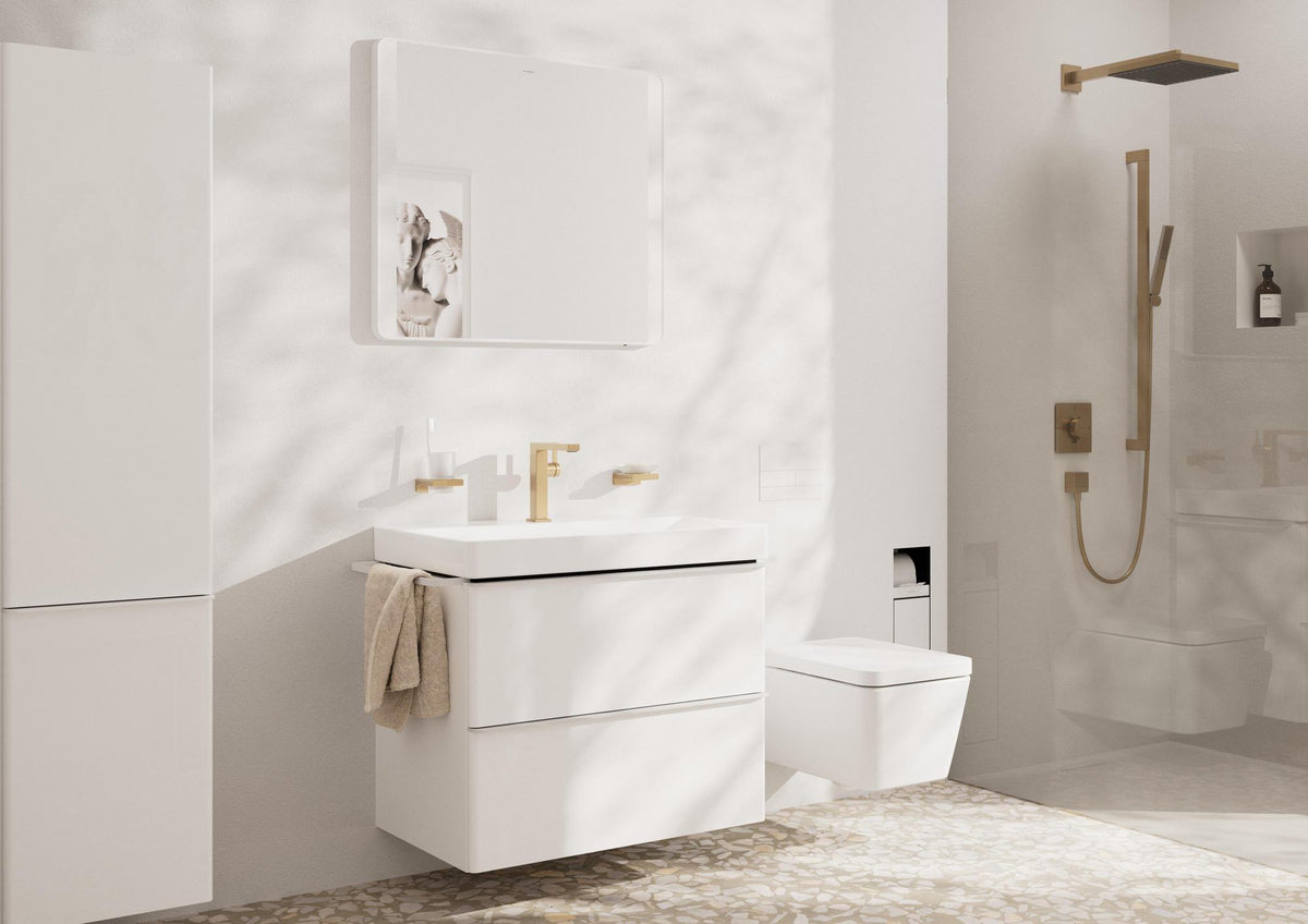 HANSGROHE Xarita Lite Q Wandspiegel 500x700 mm mit seitlicher LED-Beleuchtung und TouchlessSensor