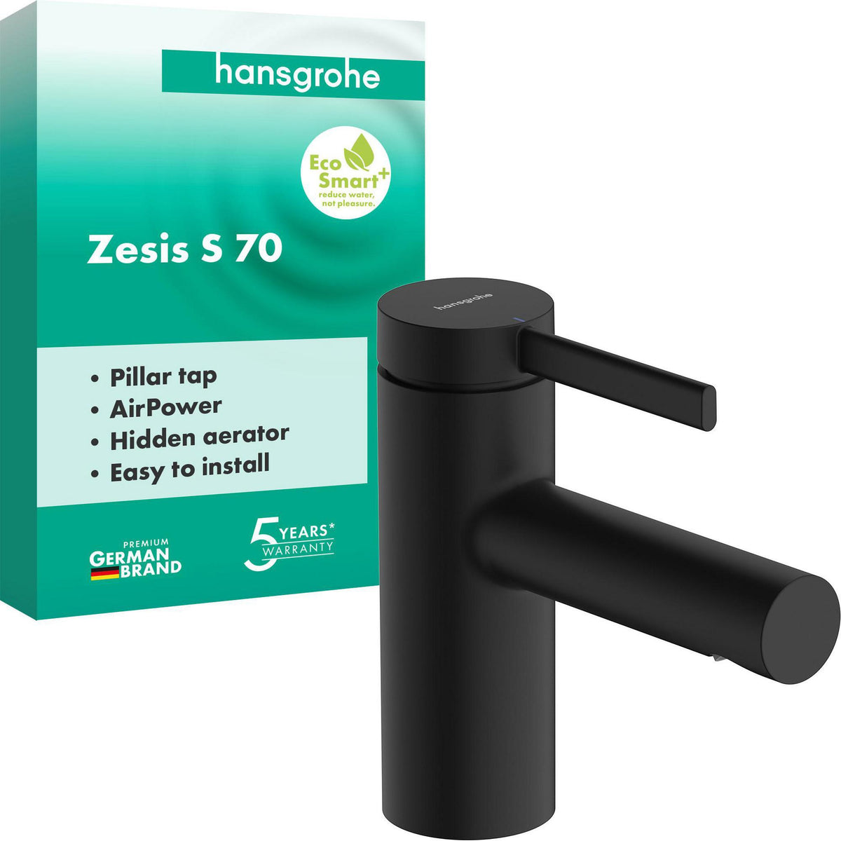 HANSGROHE Zesis S Standventil 70 ohne Ablaufgarnitur Chrom – ComfortZone