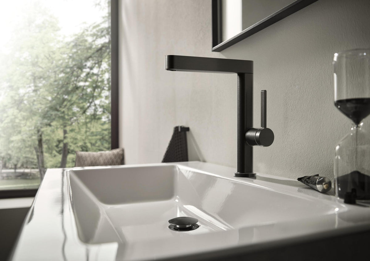 HANSGROHE Finoris 230 Einhebel-Waschtischmischer mit Push-Open Ablaufgarnitur, chrom