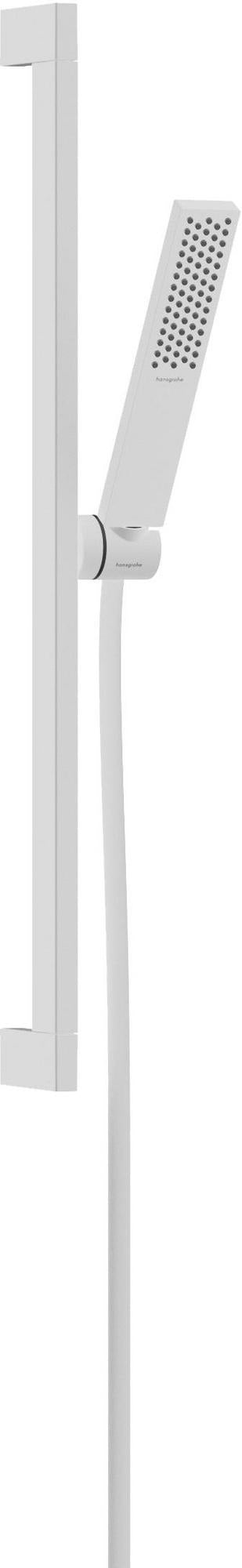 HANSGROHE Pulsify E Brauseset mit Unica Brausestange 650 mm in Chrom – PowderRain-Strahlart