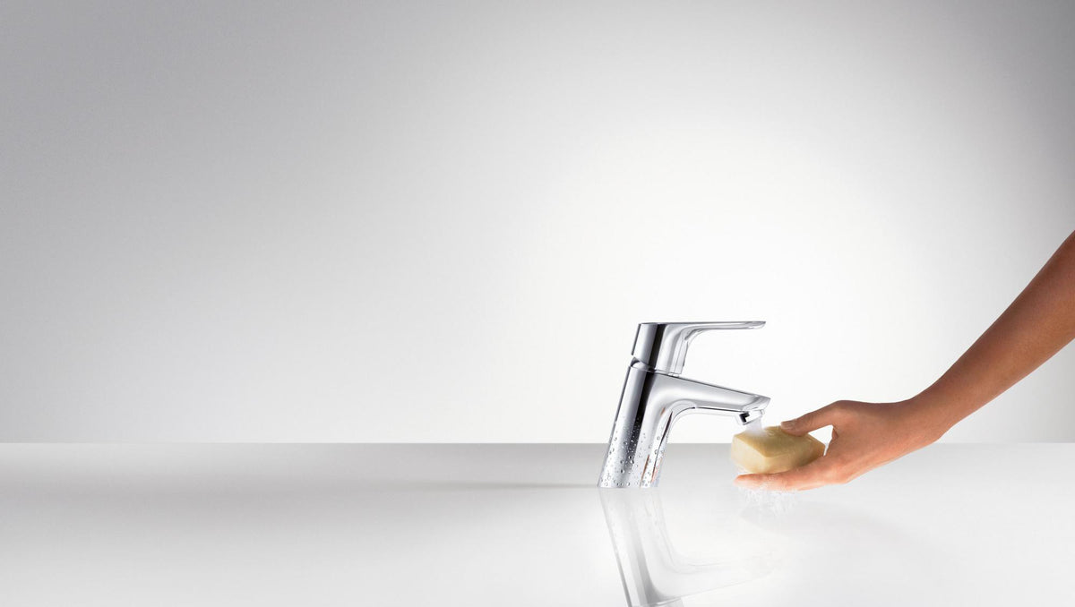 Hansgrohe Focus 70 Einhebel-Waschtischmischer DN 15 mit Zugstangen-Ablaufgarnitur, chrom