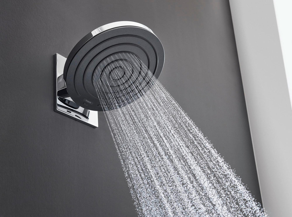 HANSGROHE PULSIFY 260 2jet Kopfbrause mit Wandanschluss, Chrom – PowderRain & Intense PowderRain