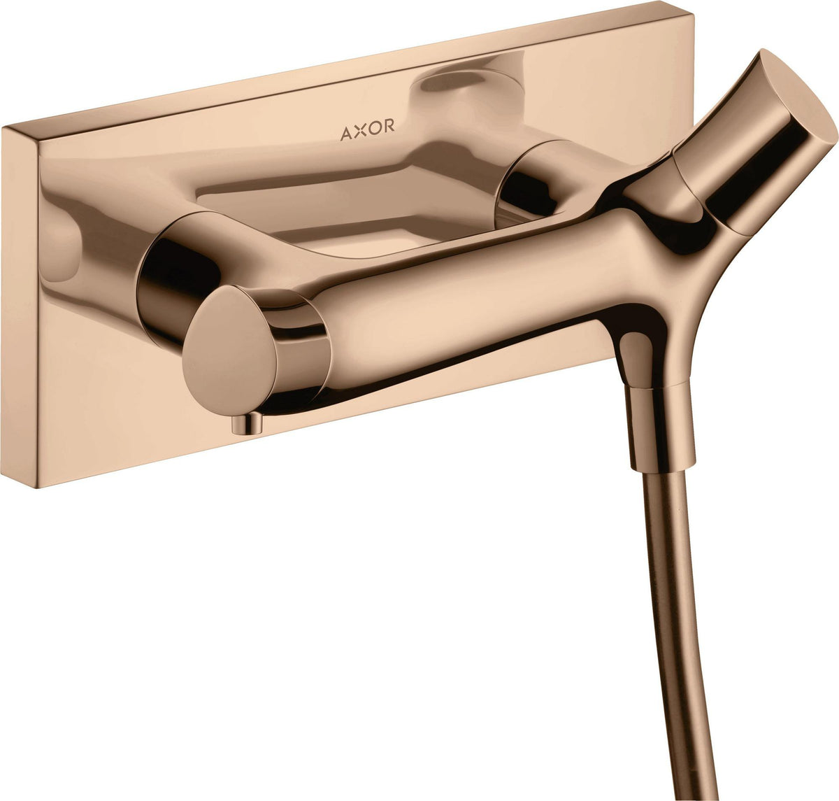 AXOR Starck Organic Brausethermostat DN15 Aufputz Chrom – Thermostatkartusche mit Sicherheitssperre