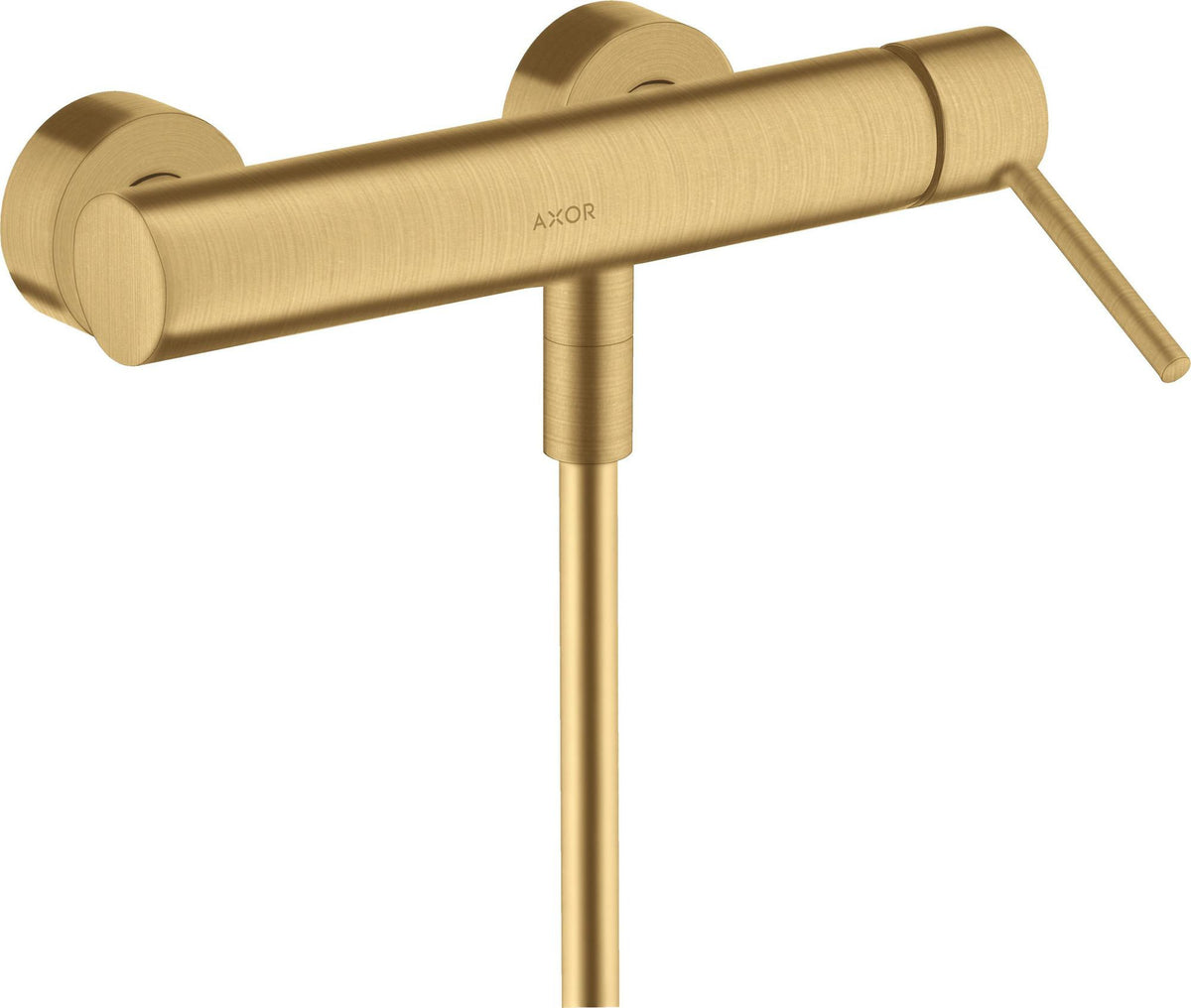 AXOR STARCK Brausemischer DN15 Aufputz Chrom – Einhandhebelmischer mit Temperaturbegrenzung