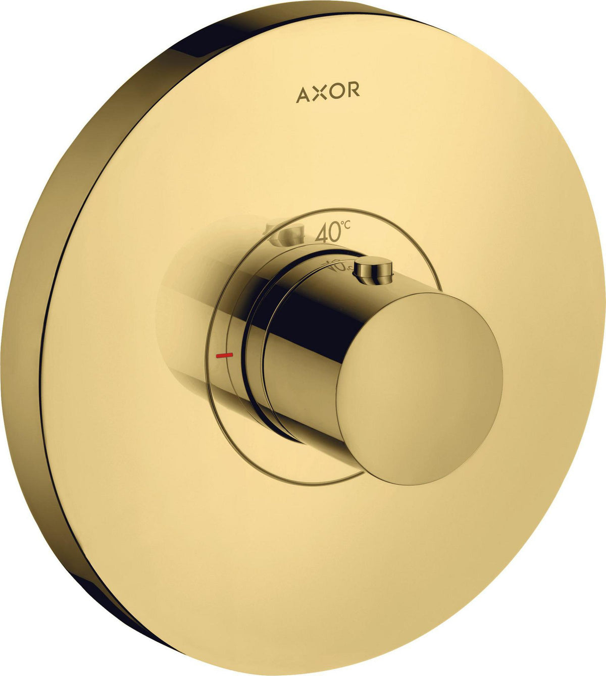 AXOR ShowerSelect Round Highflow Thermostat Unterputz Chrom – 1 Verbraucher, 59 l/min