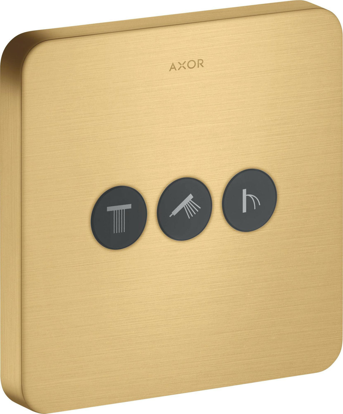 AXOR ShowerSelect Soft Ventil für 3 Verbraucher – Unterputz-Einbauteil in Chrom