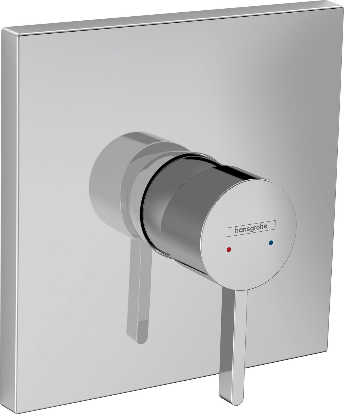 HANSGROHE Finoris Fertigmontageset für Unterputz-Brausemischer – Chrom, quadratisch, thermostatisch