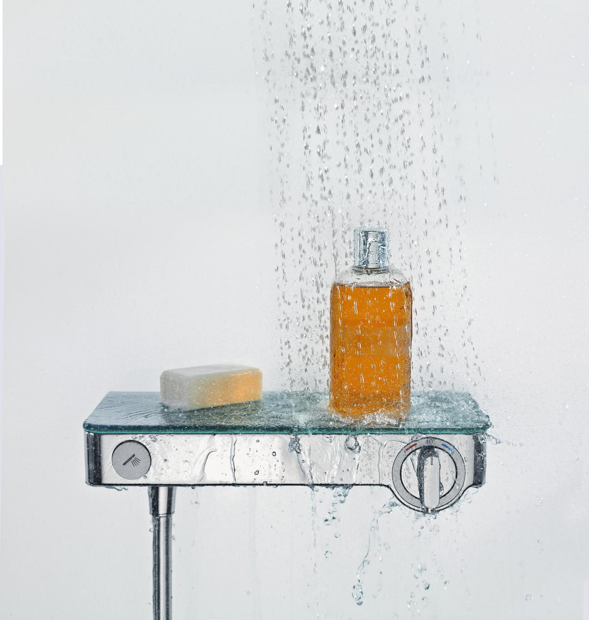 HANSGROHE ShowerTablet Select 300 Brausethermostat DN15 Aufputz Chrom – CoolContact & Select-Button
