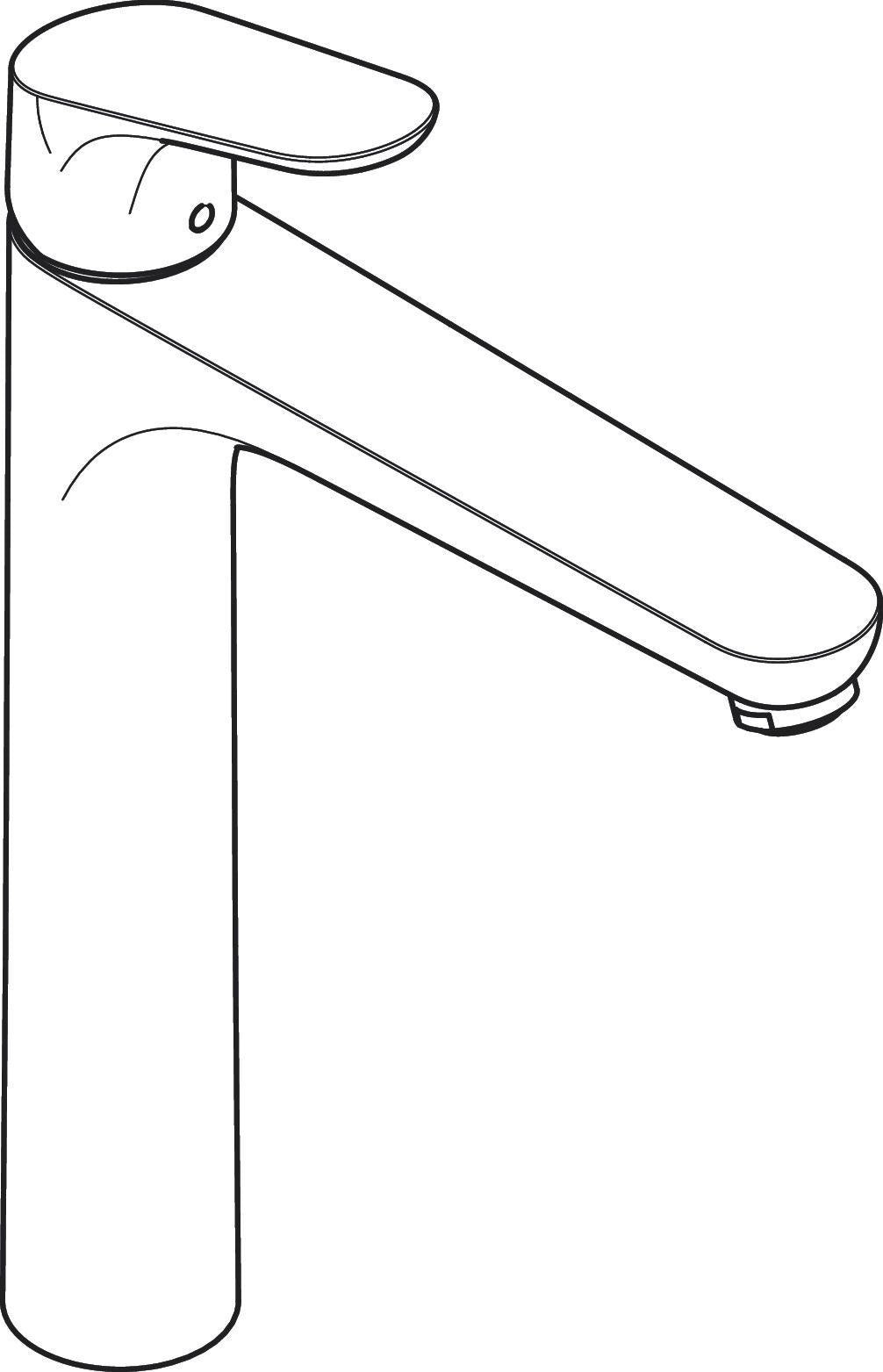 HANSGROHE Focus 230 Einhebel-Waschtischmischer mit Zugstangen-Ablaufgarnitur, chrom
