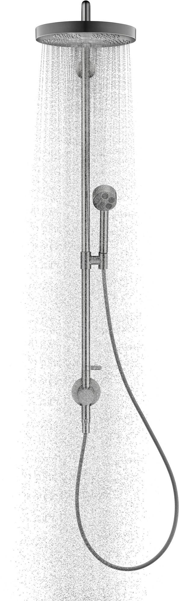AXOR One Showerpipe Unterputz mit Thermostat & Kopfbrause 280 1jet Chrom – Hansgrohe