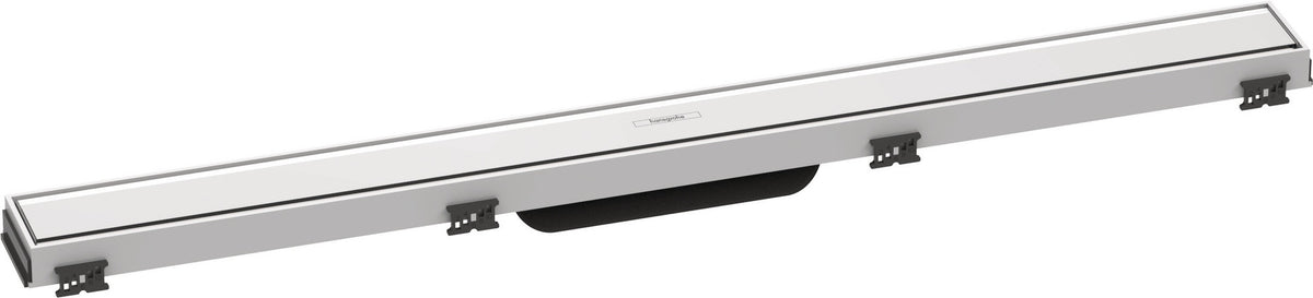 HANSGROHE RainDrain Match Duschrinne 600 mm mit höhenverstellbarem Rahmen, chrom