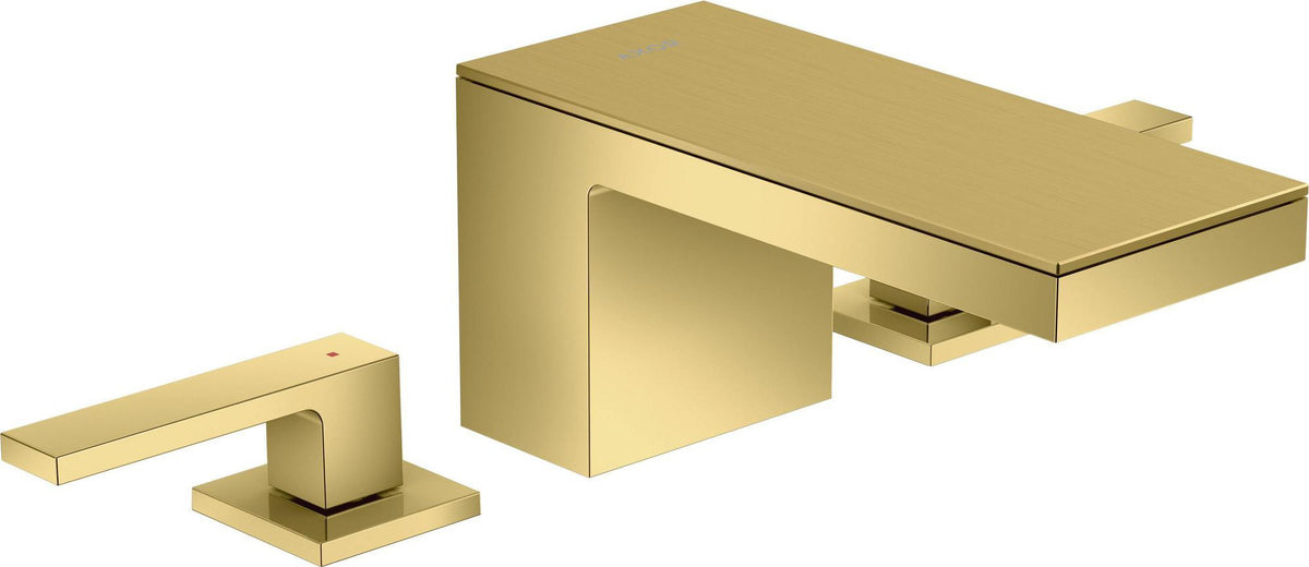 AXOR MYEDITION 3-Loch-Waschtischmischer 70 ohne Platte in polished gold optic – PowderRain