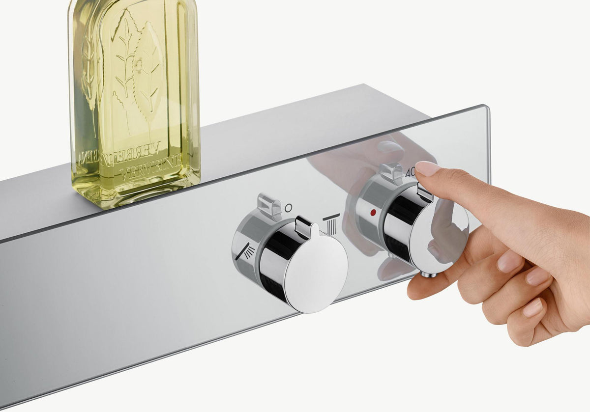 HANSGROHE ShowerTablet 600 Universal Thermostat für 2 Verbraucher – CoolContact, Chrom